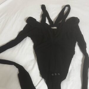 NOAM Black Women's Bodysuit